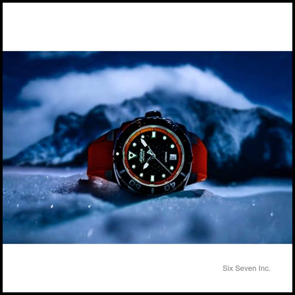 Swiss Automatic Dive Watch Luminous Sapphire Crys… - image 4